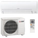 Mitsubishi Electric – Climatiseur réversible 12000 BTU – Pompe à chaleur Inverter – Classe énergétique A++/A+ – Extrêmement silencieux – Connectivité Wi-Fi Ready