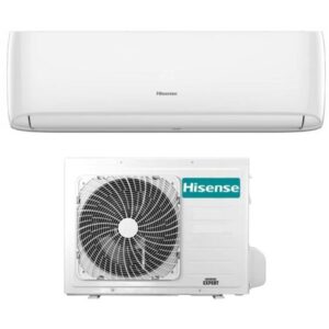 Hisense – Climatiseur réversible 12000 Btu – Wi-Fi intégré – Technologie DC Inverter – Efficacité énergétique A++ – Silencieux 19 dB(A)