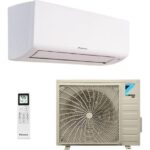 Daikin – Climatiseur réversible Inverter 12000 BTU A++ R32 – Fonctionnement silencieux 58 dBA – Gestion Wi-Fi via application Onecta