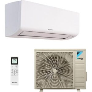 Daikin – Climatiseur réversible Inverter 12000 BTU A++ R32 – Fonctionnement silencieux 58 dBA – Gestion Wi-Fi via application Onecta