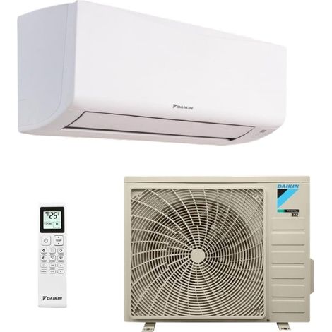 Daikin – Climatiseur réversible Inverter 12000 BTU A++ R32 – Fonctionnement silencieux 58 dBA – Gestion Wi-Fi via application Onecta