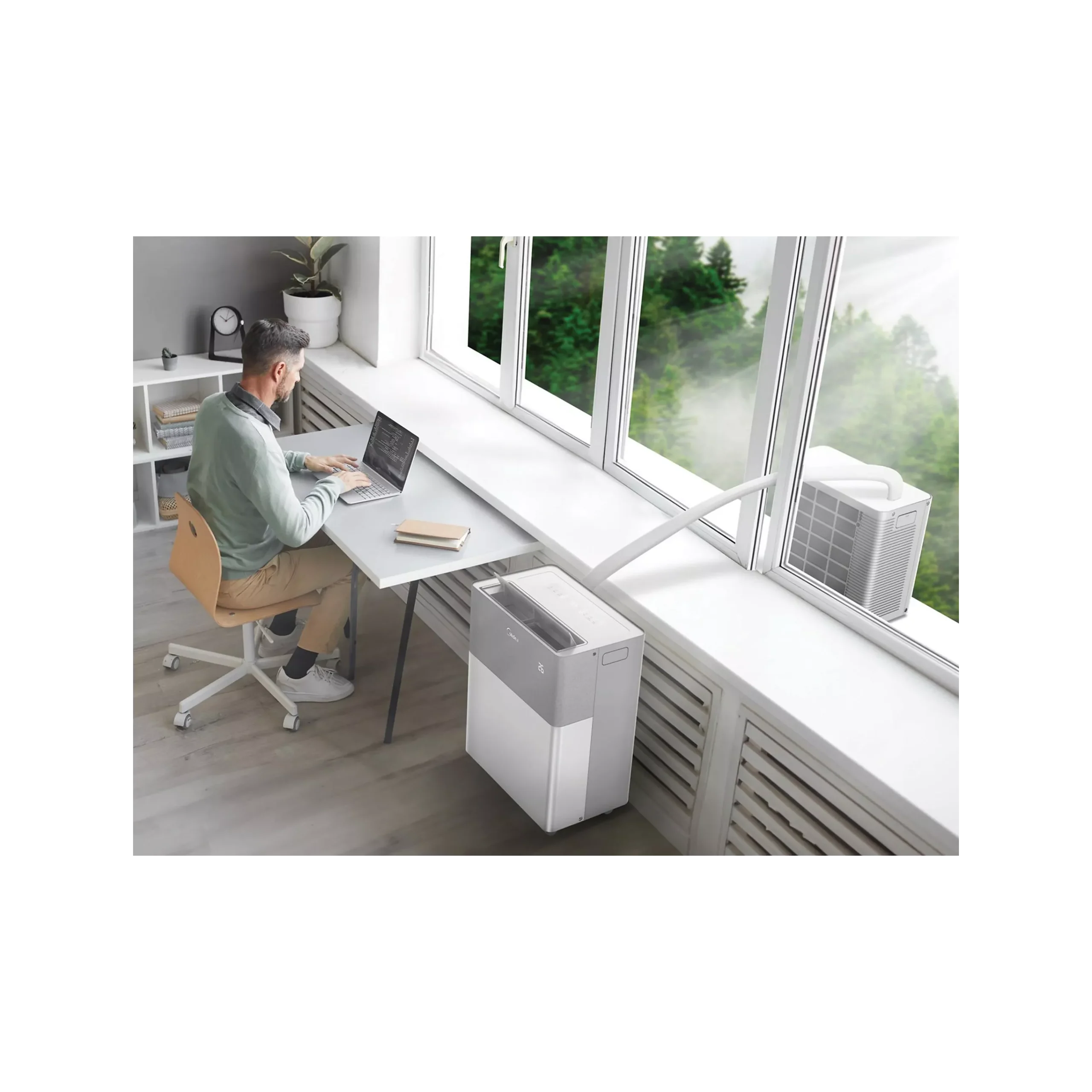 Climatiseur réversible MIDEA portasplit mobile – Image 3