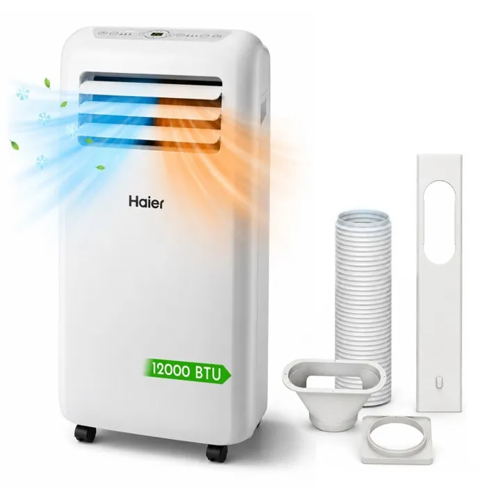 Climatiseur mobile Haier 12KBTU Blanc – Image 4